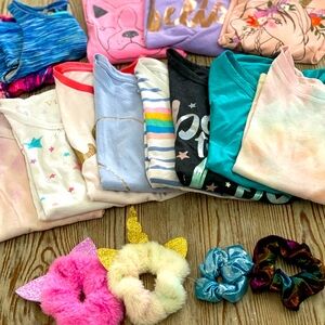 Girls Size M 7/8 Clothing Lot - Mix -and Match Tops - 17 items